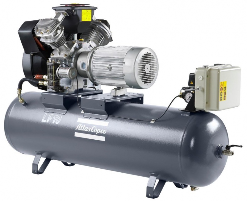 Поршневой компрессор Atlas Copco LT10-20 Receiver Mounted Unsilenced