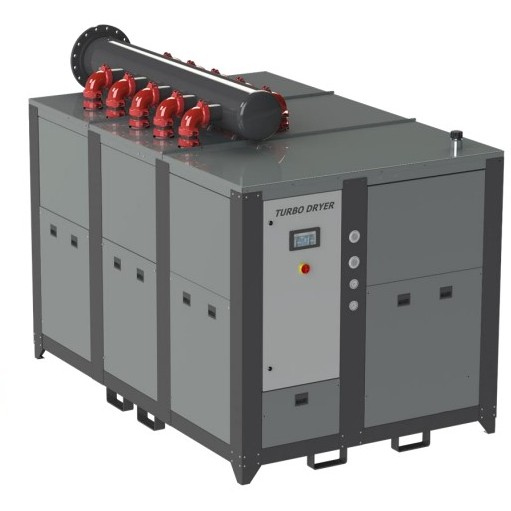 Рефрижераторный осушитель Dalgakiran DryAir Turbo DTD 10000 c воздушным охлаждением